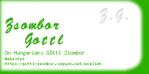 zsombor gottl business card